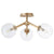 Sputnik Flush Mount Ceiling Light-by-Quorum International