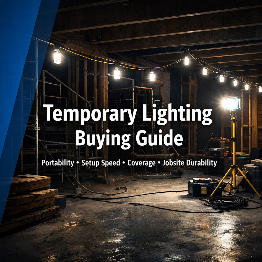 Temporary Lighting Buying Guide