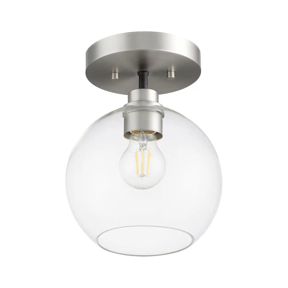 Transitional Flush Mount Lighting-by-Quorum International