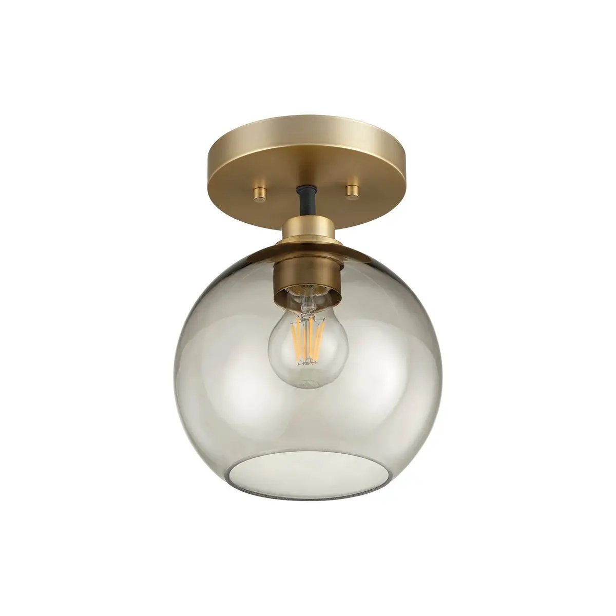 Transitional Flush Mount Lighting-by-Quorum International