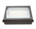 WallGuard Series LED traditional wall pack exterior fixture showing commercial housing design lens and sealed frame for perimeter lighting applications